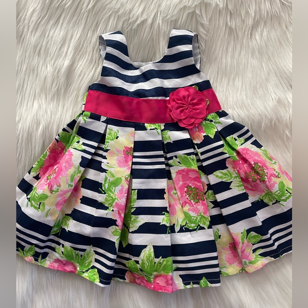 Jona Michelle Baby Girls Dress Size 6M Used